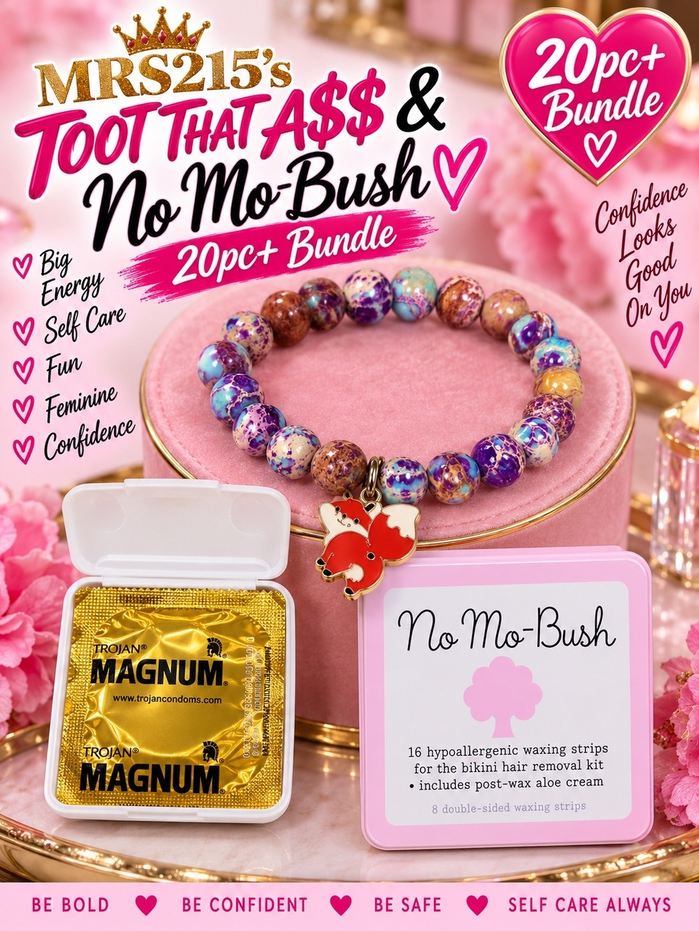 MRS215’s TOOT THAT A$$ & No Mo-Bush 20pc+ Bundle